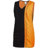 Leiber Dames-schort 08/2541/1049 Zwart/Sun