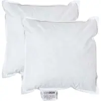 Homescapes kussenvullingen set van 2 – 30×30 cm – eendenveren binnenkussens – OEKO-TEX katoen – RDS-gecertificeerd – wasbaar