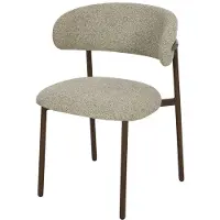 LivingFurn eetkamerstoel micah hush walnut - set van 2