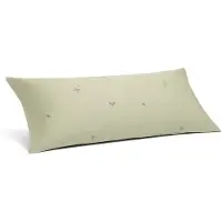 Yumeko Kussensloop Katoensatijn 40x80 Groen - Eco, Bio & Fairtrade
