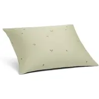 Yumeko Kussensloop Katoensatijn 50x60 Groen - Eco, Bio & Fairtrade