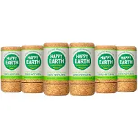 Happy Earth 100% Natuurlijke Crystal Unscented Deodorant - 6 x 90 gr - Voordeelverpakking