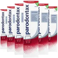 Parodontax 6x Tandpasta bij Bloedend Tandvlees Whitening 75 ml