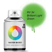 Montana Colors MTN Lichtgroene Waterbasis Spuitverf - 100ml graffiti spray-paint geschikt voor kinderen