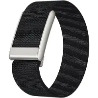 Strap-it Elastisch nylon bandje - geschikt voor de Whoop 5.0 (zwart)