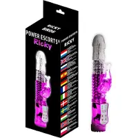 Power Escorts Ricky G Spot Vibrator - Tarzan Vibrator - Rabbit - Paars