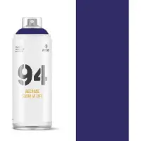 Montana Colors MTN94 Mantra Blauwe spuitverf - 400ml lage druk en matte afwerking
