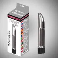 Power Escorts BR168 Toy Boy Mini Vibrator – 13,3 cm – Zilver – Compacte Mini Vibrator