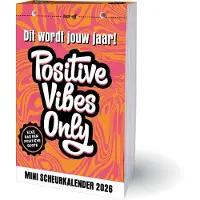 Interstat Positive Vibes Only Mini Scheurkalender 2026