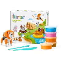Hey Clay Dog Buddies Set van 15 potjes
