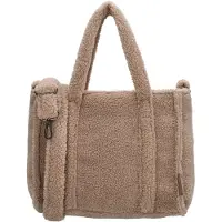 Beagles Fluffy Teddy Handtas/Schoudertas Lugo Taupe