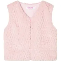 Someone LIZANNE-SG-13-R Meisjes Gilet - Light Pink