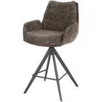 AnLi Style Barstoel lounge - Rich Taupe - set van 2