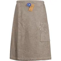 Artg Towelzz - Sauna Kilt - Heren - met klittenband - Spijkerstof Blauw - Jeans Blue - (tot 150 cm heupomvang)