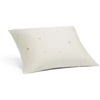 Yumeko Kussensloop Katoensatijn 60x70 Wit - Eco, Bio & Fairtrade