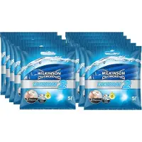 Wilkinson Sword Scheermesjes - Essentials 2 For Men - 10 x 5 Stuks - Voordeelverpakking