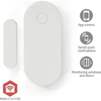 Nedis - Zigbee 3.0 - Slimme Deur - Raam Sensor ZigBee Raam/Deur Sensor - Smart Producten
