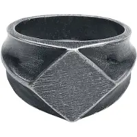 EtNox hard and heavy Ring - Basic - voor Mannen - zilverkleurig | Maat M