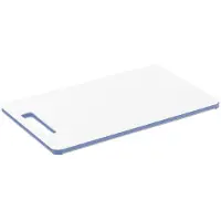 Rotho caruba snijplank 25x15x0.9 cm wit/horizon blauw