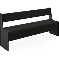 Vicco Roman Eetkamerhoekbank – 41.5 x 166.6 cm Zwart