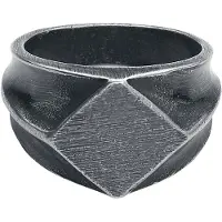 EtNox hard and heavy Ring - Basic - voor Mannen - zilverkleurig | Maat L