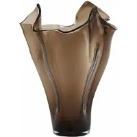 Light & Living glazen vaas AIORA in donkerbruin – Ø42x53 cm