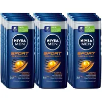 Nivea MEN Douchegel Sport- 250 ml - Voordeelverpakking 24 stuks
