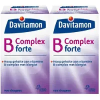 Davitamon - B Complex Forte - 2 x 100 stuks - Voordeelverpakking