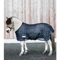 Waldhausen Lucky - Vliegendeken - Paardendeken - 195 cm - Blauw