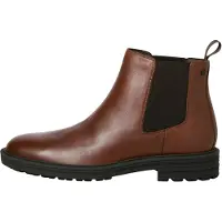 Jack & Jones Chelsea boots 'JFWhoSkins' cognac / donkerbruin