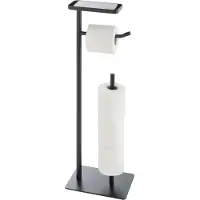 Coppens Toiletrolhouder Filano metaal zwart |