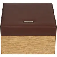 Windrose Sieraden-bewaring bruin / donkerbruin