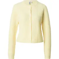 Pieces Gebreid vest 'PCSilly' limoen
