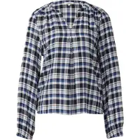 s.Oliver Blouse navy / bordeaux / zwart / wit