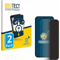 BROTECT - privacy screenprotector voor Google Pixel 10 Pro - Folie Beschermfolie Blauwlichtfilter 2 Stuks