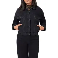 Scotch & Soda Denim Cropped Jacket Journey Wash Maat: M | Spijkerjassen Outlet | Dames | Zwart