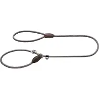 Hunter retrieverlijn voor hond met stop freestyle grijs 170x0,8 cm