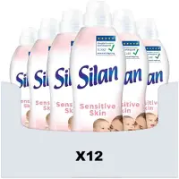 Silan 6x Wasverzachter Sensitive 37 Wasbeurten 851 Ml
