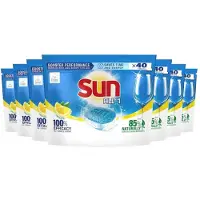SUN 7x Vaatwastabletten All-in-1 Lemon 40 Stuks