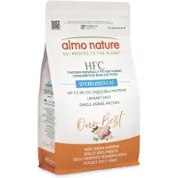 Almo Nature Hfc Kattenvoer Droog Adult Sterilised Kip 1,2 Kg