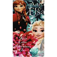 Disney Frozen Anna En Elsa Strandlaken - 70 x 140 cm