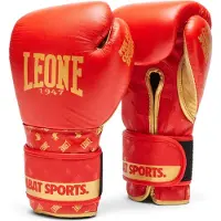 Leone1947 Dna Leather Artificial Boxing Gloves Oranje 12 oz