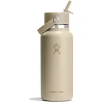 Hydroflask - Wide Flex Straw Cap - Drinkfles 946 ml, beige