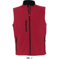 SOL's Men´s Sleeveless Softshell Rallye L846 - Pepper Red - S