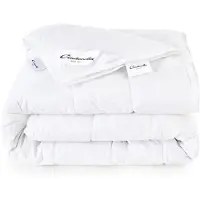 Cinderella Soul Dekbed 4-seizoenen - 1 Persoons - Luxe Eendendons Vulling - Percale tijk - 140x 200 cm