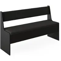 Vicco Roman Eetkamerhoekbank – 41.5 x 136.6 cm Zwart