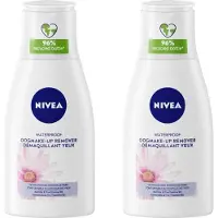 Nivea Oogmake-Up Remover Sensitive Kamille Waterproof - 2 x 125 ml - Voordeelverpakking