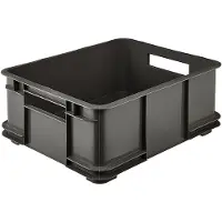 Keeeper Eurobox L Opbergdoos, Eco Plastic (PP), 43 x 35 x 17,5 cm, 20 l, grijs