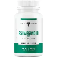 Trec Nutrition Ashwagandha 800 (60 capsules), smaaktraal - Vitaminen, mineralen & gezondheid - Kruiden