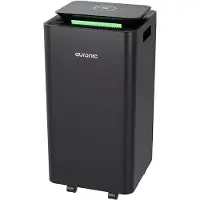 Auronic Luchtontvochtiger en Luchtreiniger - Pro Series - 12L per dag - Was-droog functie - Slaapkamer, Badkamer en Woonkamer - Vochtvreter voor in Huis - Zwart